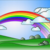 3x Rainbow Coloring Templates