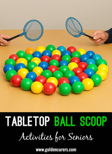 Tabletop Ball Scoop