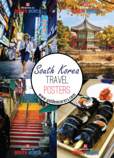 South Korea Travel Posters