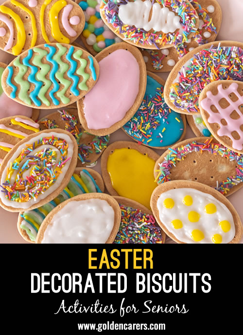 Easter Decorated Biscuits