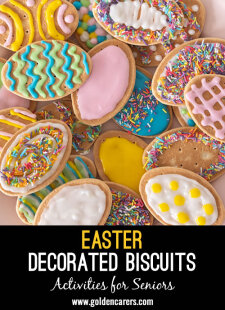 Easter Decorated Biscuits