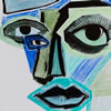 Picasso-Inspired Self Portraits 