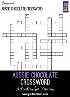Aussie Chocolate Crossword