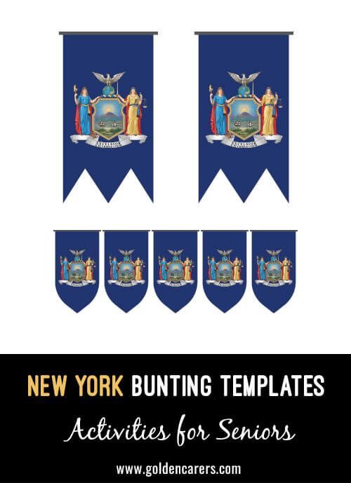 New York Bunting Templates