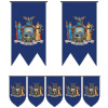 New York Bunting Templates