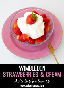 Wimbledon Strawberries & Cream