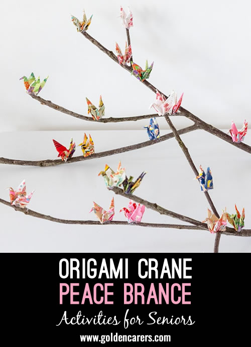 Paper Crane Peace Branch