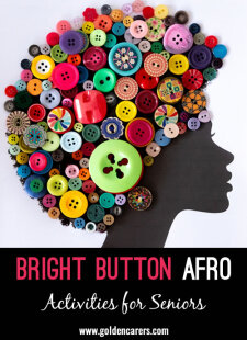Bright Button Afro