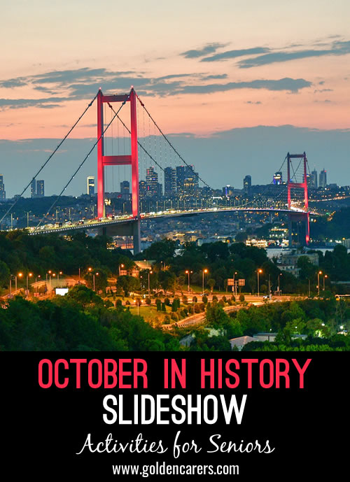 October in History Slideshow