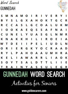 Gunnedah Word Search