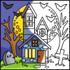 Halloween Coloring Templates