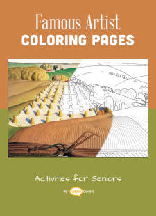 Artist Impression - Grant Wood - Fall Plowing