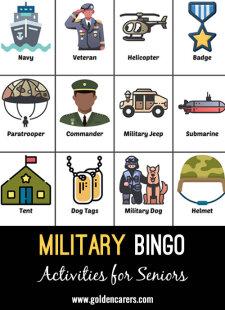 Military Bingo