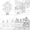 Switzerland Coloring Templates