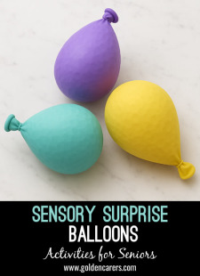 Sensory Surprise Balloons