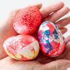 Nail Polish Dyed Eggs