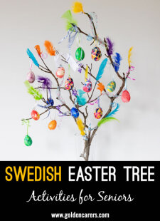 Påskris – The Swedish Easter Tree
