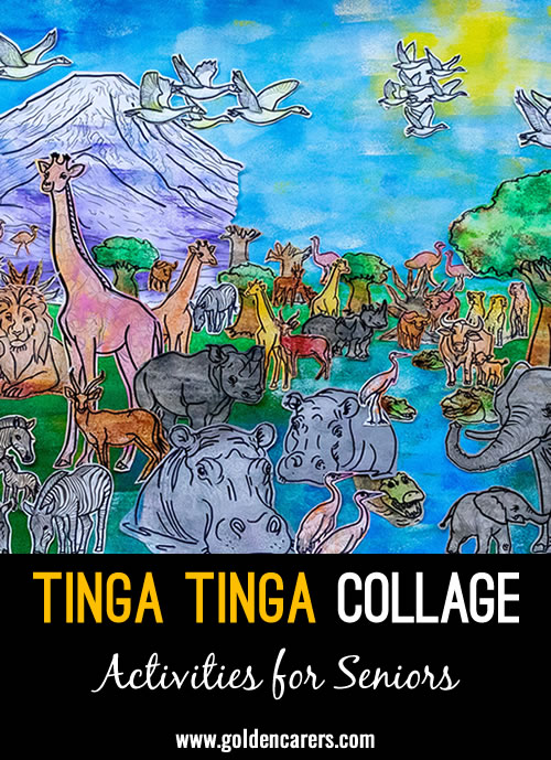 Tinga Tinga Collage