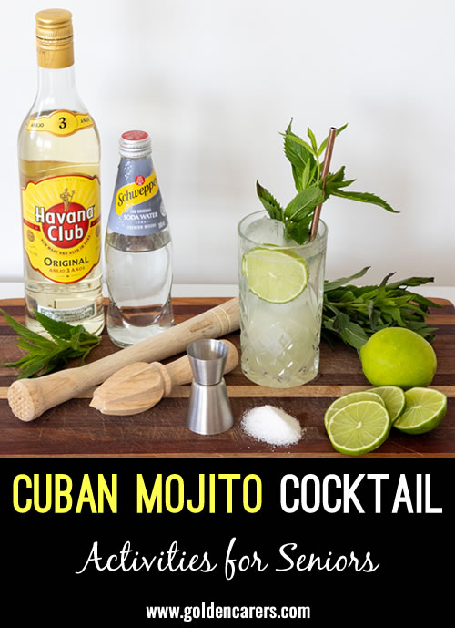 Cuban Mojito Cocktail