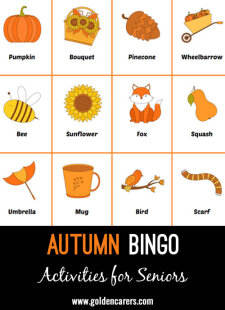 Autumn Bingo