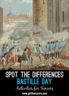Spot the Differences – Bastille Day