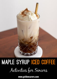 Maple Syrup Iced Coffee