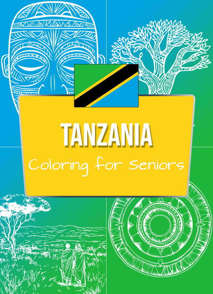 Tanzania Coloring Templates