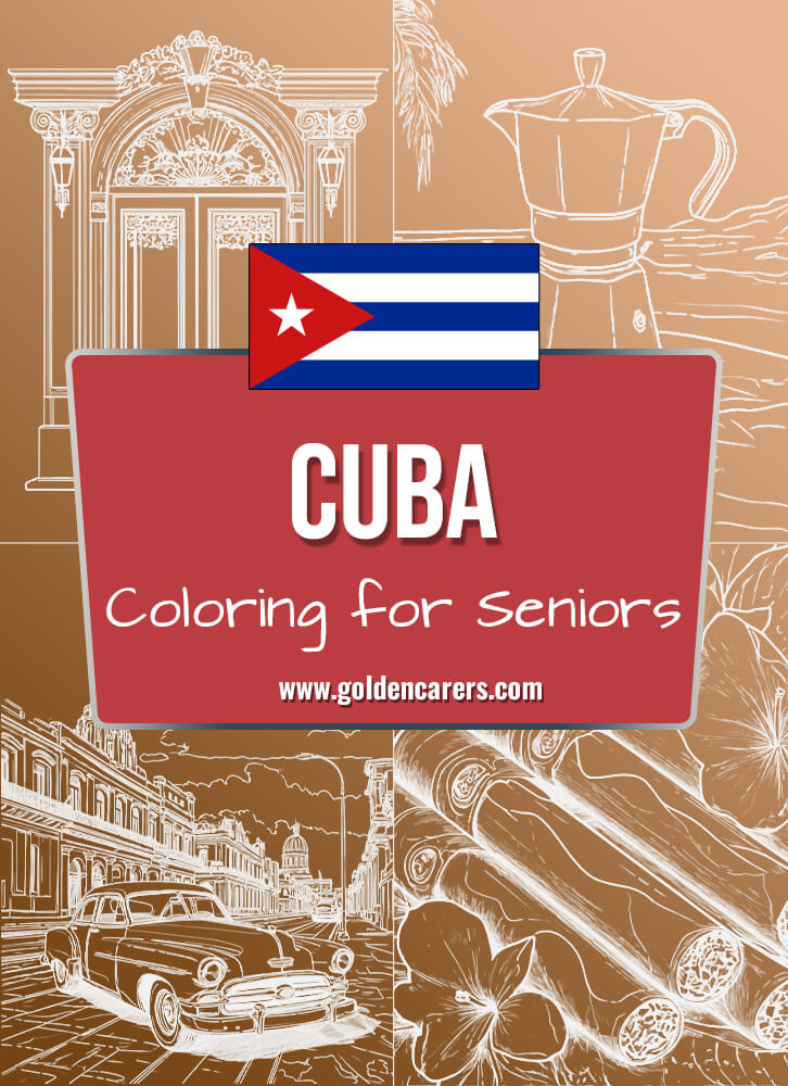  Cuba Coloring Templates