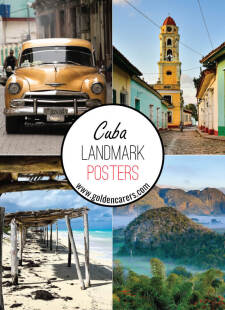 Cuba Landmark Posters