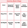 Country Music Bingo 