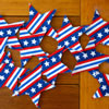 Patriotic No-Sew Table Runner