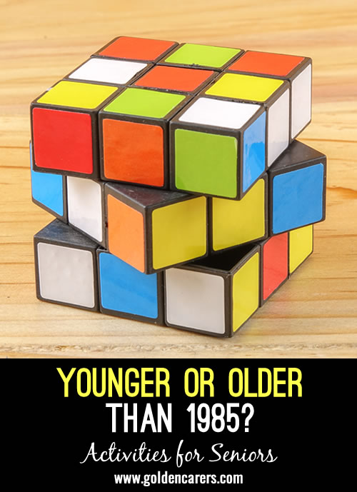 Younger or Older than 1985?