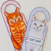Decorative Cat Door Hangers