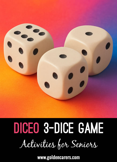 Diceo 3-Dice Game