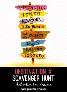 Destination X Scavenger Hunt
