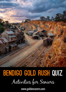 Bendigo Gold Rush Quiz
