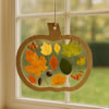 Pumpkin Suncatcher