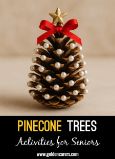 Pinecone Christmas Keepsake