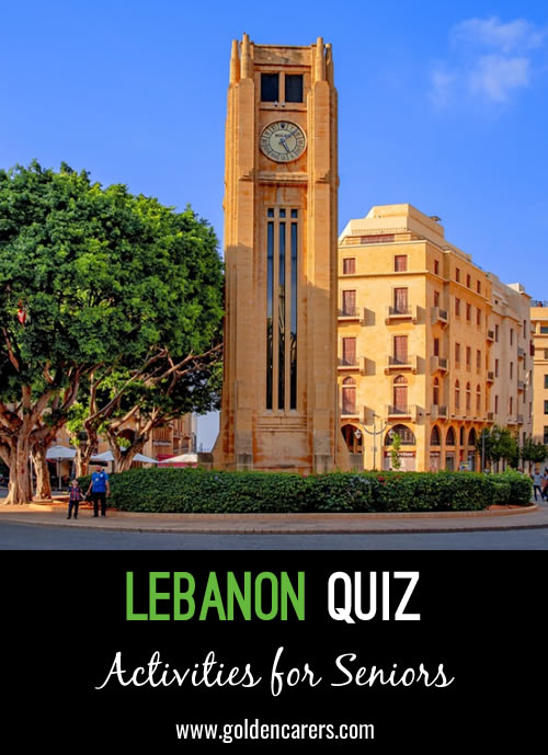 Lebanon Quiz