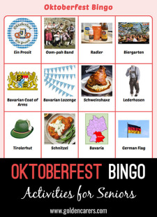 Oktoberfest Bingo
