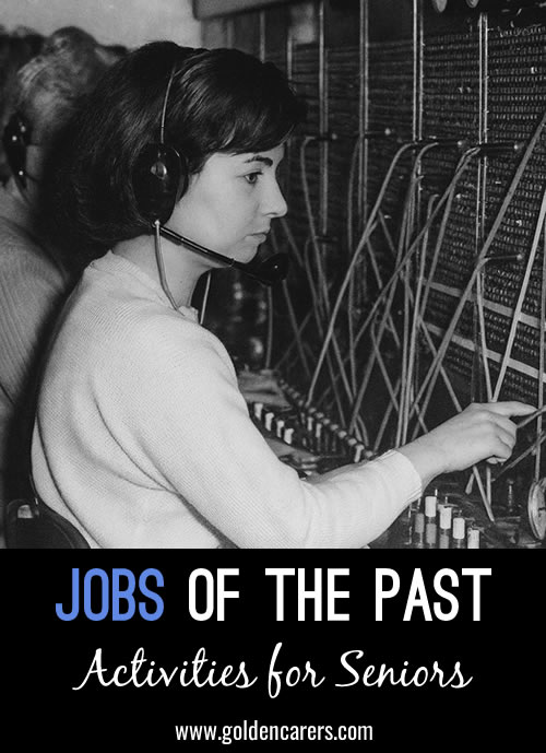  Jobs of the Past