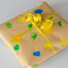 Homemade Gift Wrap Craft