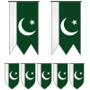 Pakistan Bunting Templates