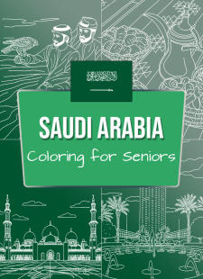 Saudi Arabia Coloring Templates