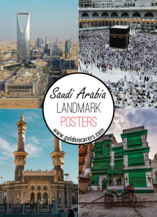 Saudi Arabia Landmark Posters