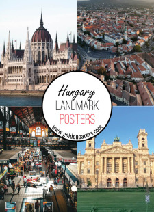 Hungary Landmark Posters