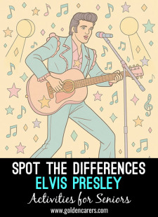 Spot the Differences - Elvis Presley