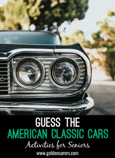 Guess the American Classic Cars