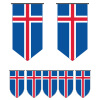 Iceland Bunting Templates