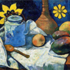 Artist Impression - Paul Gauguin - Still Life With Teapot And Fruits